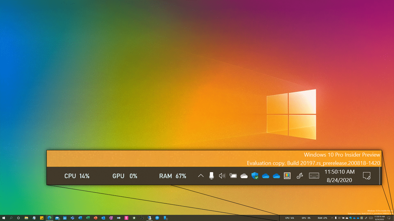 windows 10 cpu monitor widget